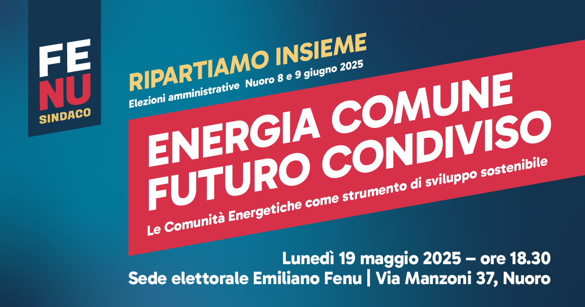 19-5-25 | Evento CER – Comunità Energetiche Rinnovabili